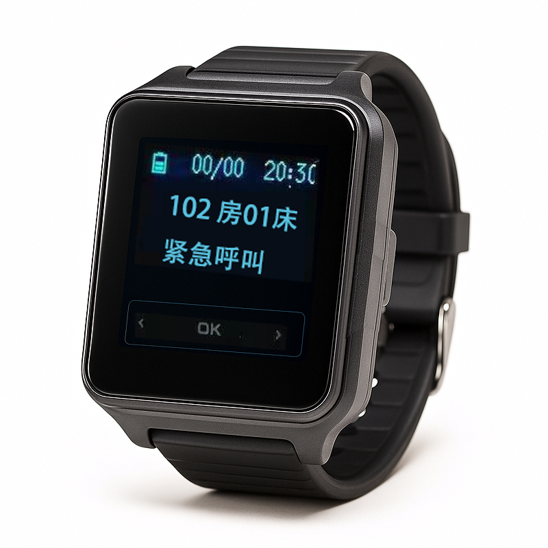 中文防水手表信息机手环-方形